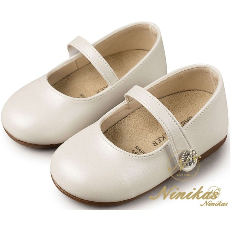 Leather Ballet Shoe Βάπτιση