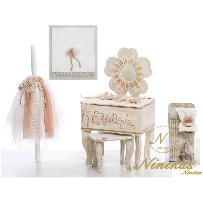 Boudoir Margaret Σετ Βάπτισης Κορίτσι