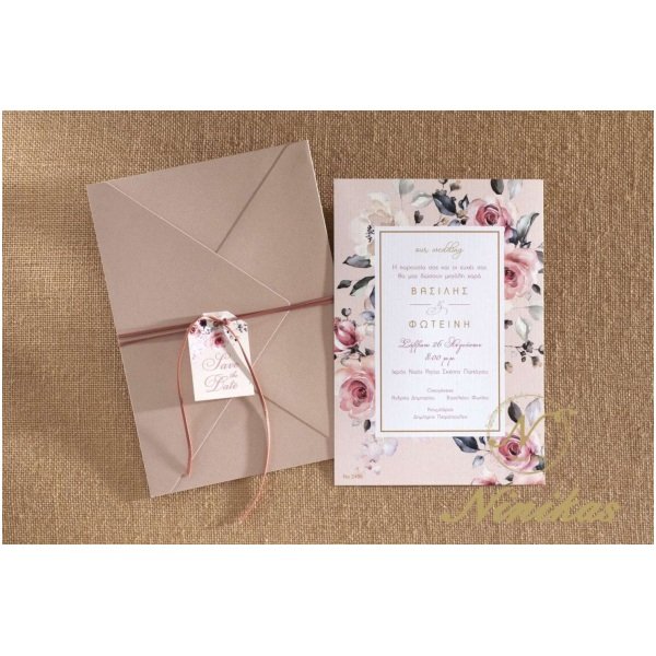Vintage Flowers Γάμος
