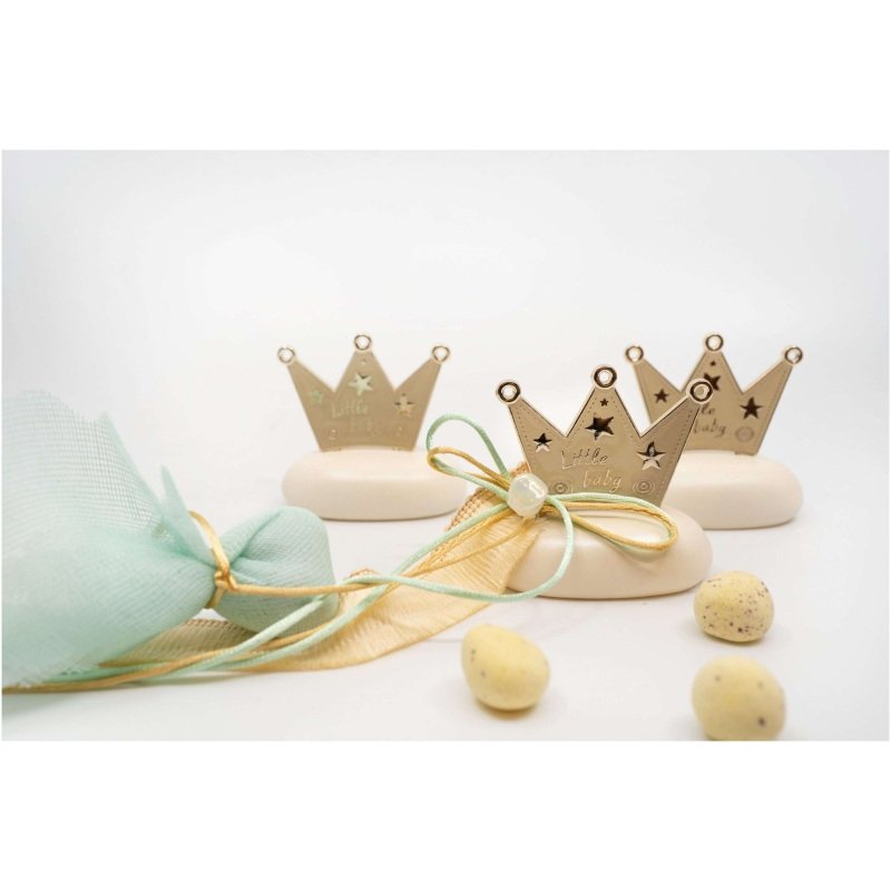 Crown Little Baby Μπομπονιέρες Αγόρι