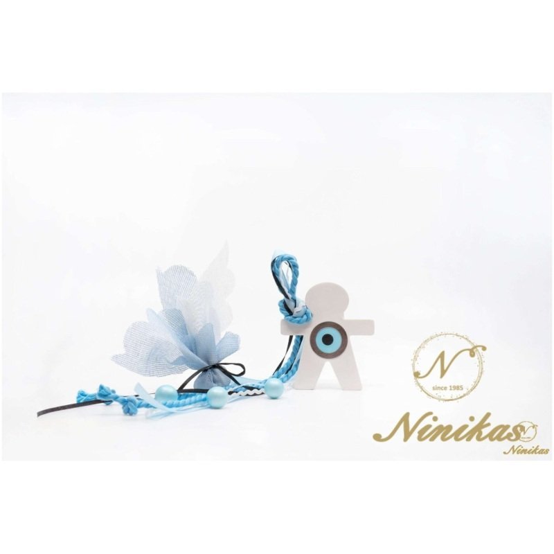 Boy Eye Charm Μπομπονιέρες Αγόρι