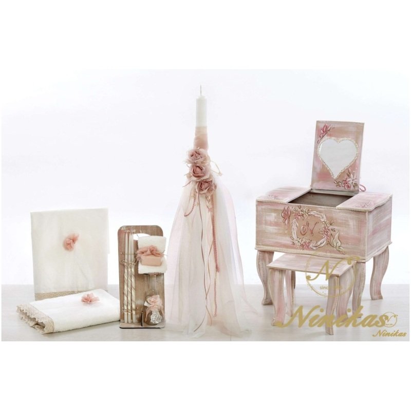 Romantic Name Boudoir Σετ Βάπτισης Κορίτσι