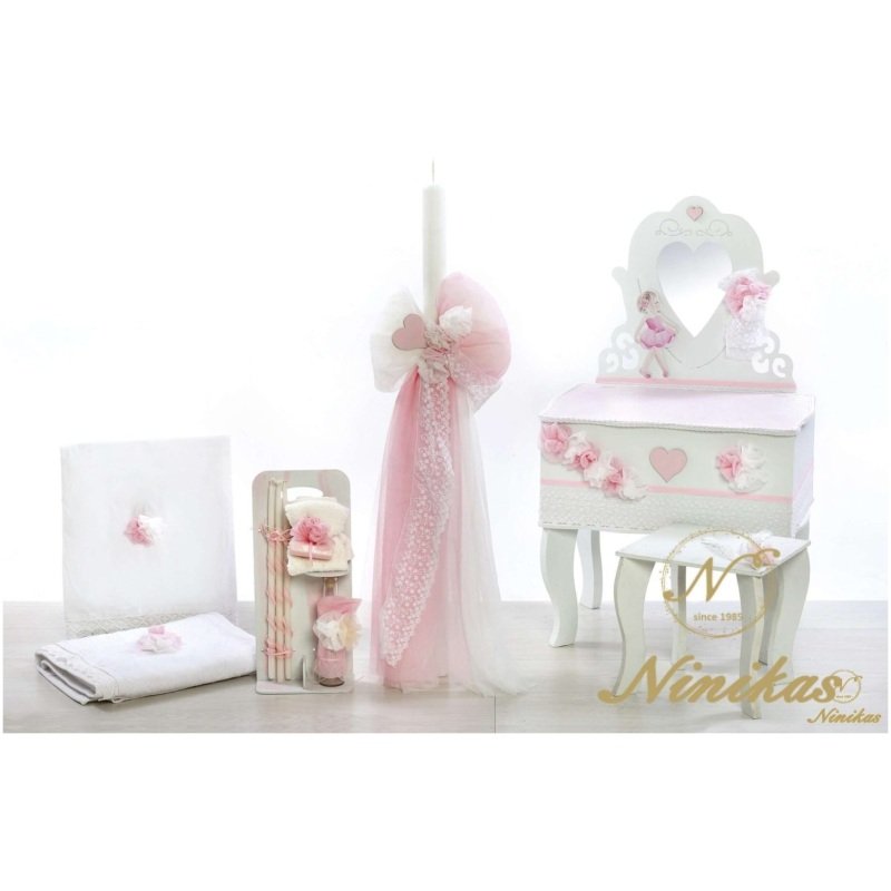 Romantic Boudoir Σετ Βάπτισης Κορίτσι