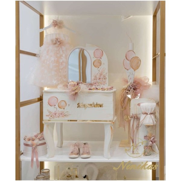 Romantic Balloon Flowers Βάπτιση Romantic Balloon Flowers Βάπτιση