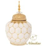 Gold Ceramic Vase M Διάφορα Δώρα