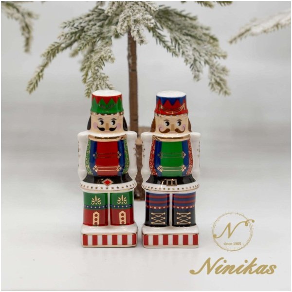 Nutcracker Salt & Pepper Set Χριστουγεννιάτικα Nutcracker Salt & Pepper Set Χριστουγεννιάτικα