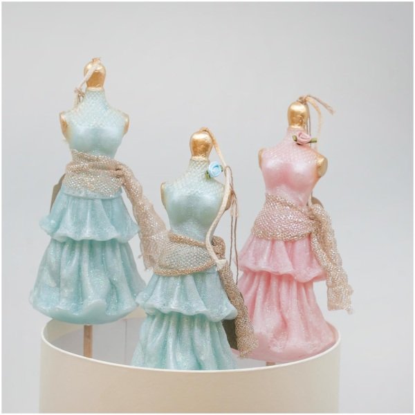 3D Dress Bust Λαμπάδες