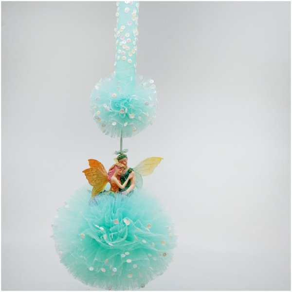 Mint pom pom Couple Λαμπάδες Mint pom pom Couple Λαμπάδες