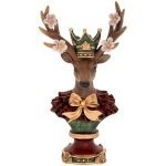 Christmas Flower Deer Χριστουγεννιάτικα
