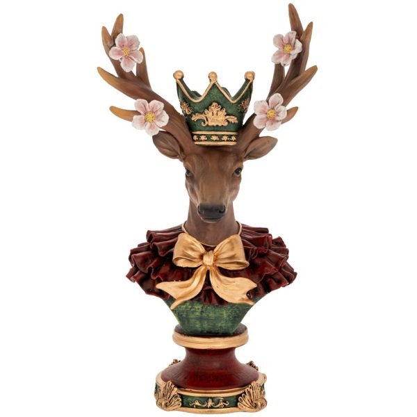 Christmas Flower Deer Χριστουγεννιάτικα