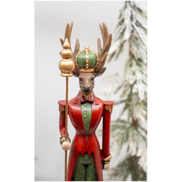 Reindeer With Scepter Χριστουγεννιάτικα Reindeer With Scepter Χριστουγεννιάτικα