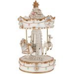 White Christmas Carousel B Χριστουγεννιάτικα