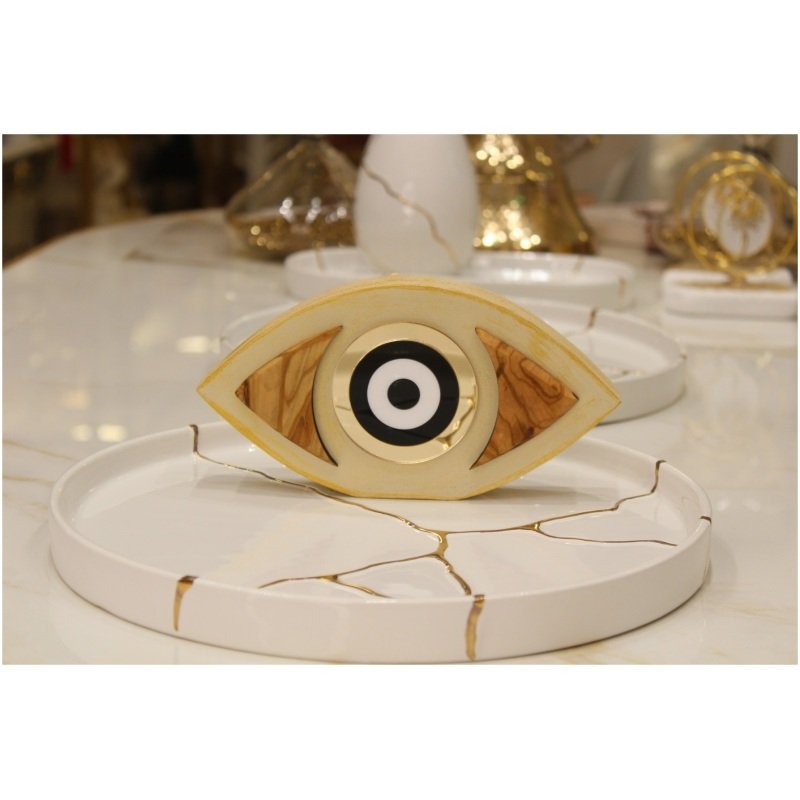 Wooden Eye Charm Χριστουγεννιάτικα