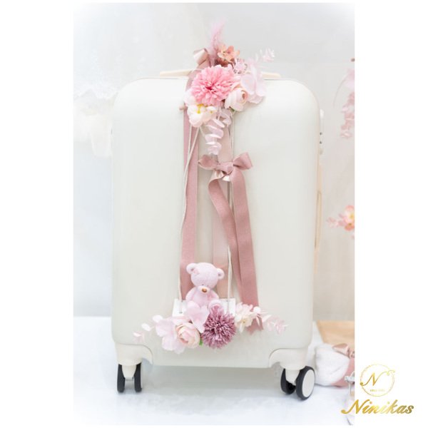 Floral Teddy Bear Βάπτιση