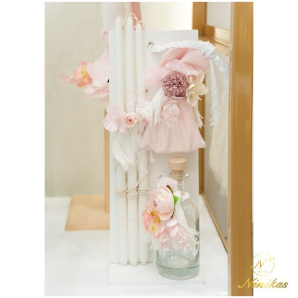 Floral Teddy Bear Βάπτιση