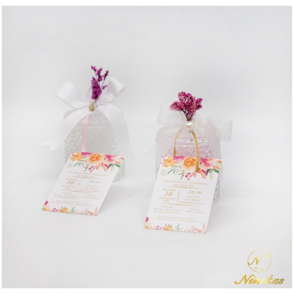 Flower Glass Coup Βάπτιση Flower Glass Coup Βάπτιση
